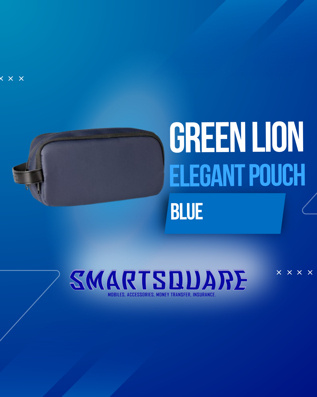 GREEN LION ELEGANT POUCH