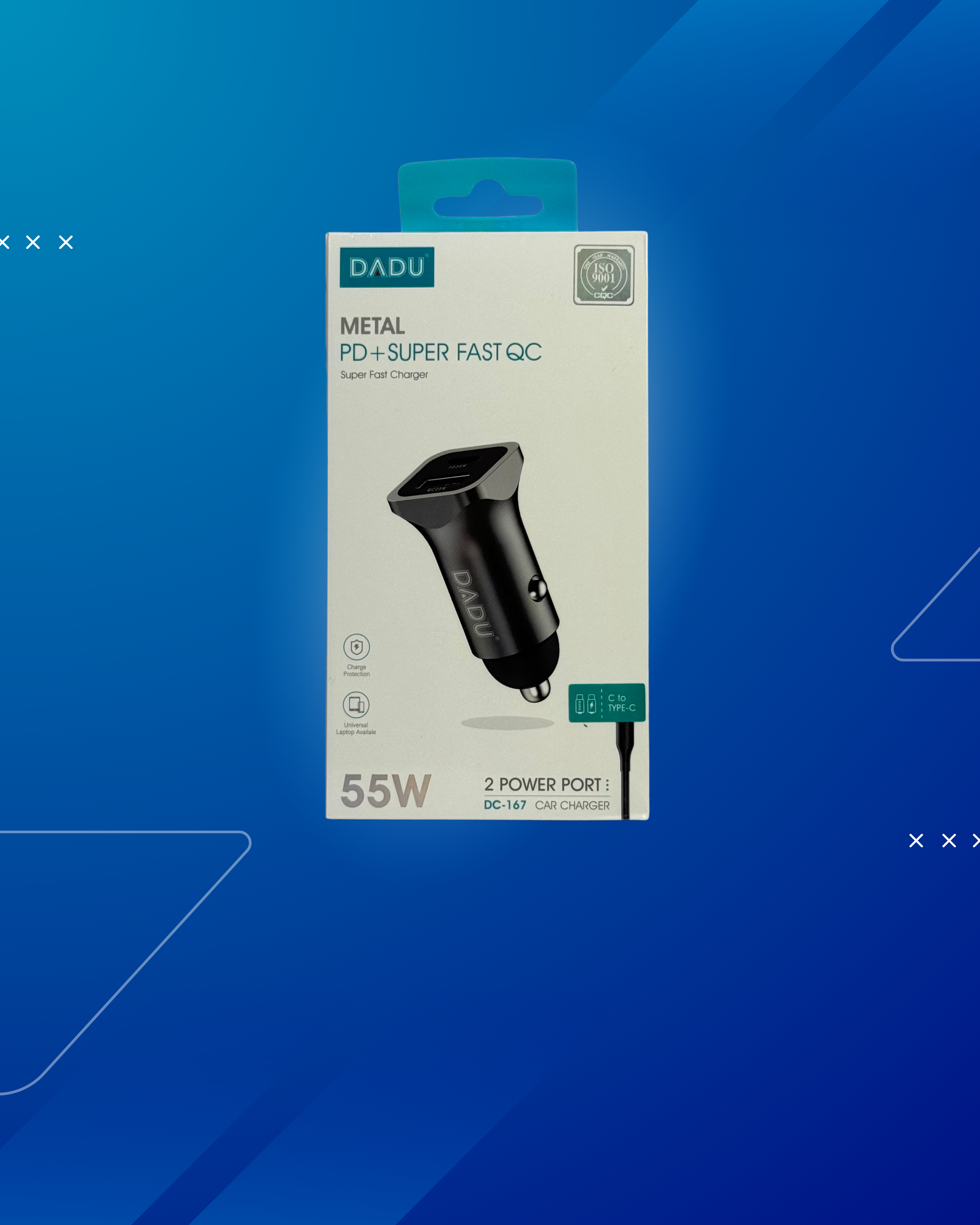 DADU CAR CHARGER TYPE C TO C 55W DC-167