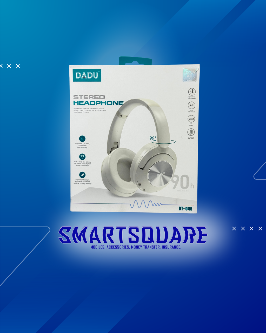 DADU DT-045 STEREO HEADPHONE