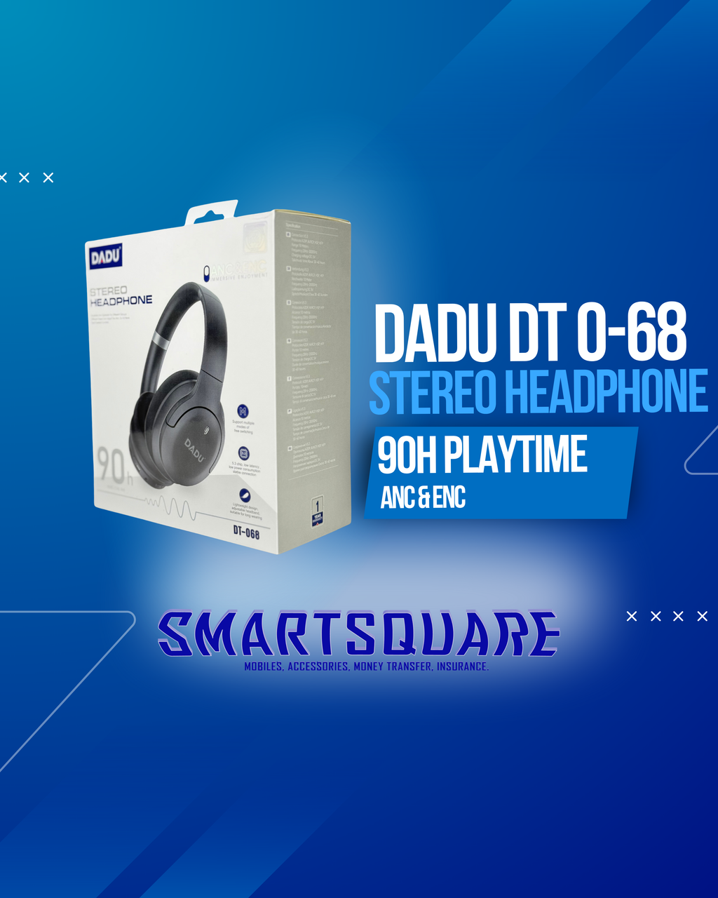 DADU HEADPHONE ANC&ENC DT-068