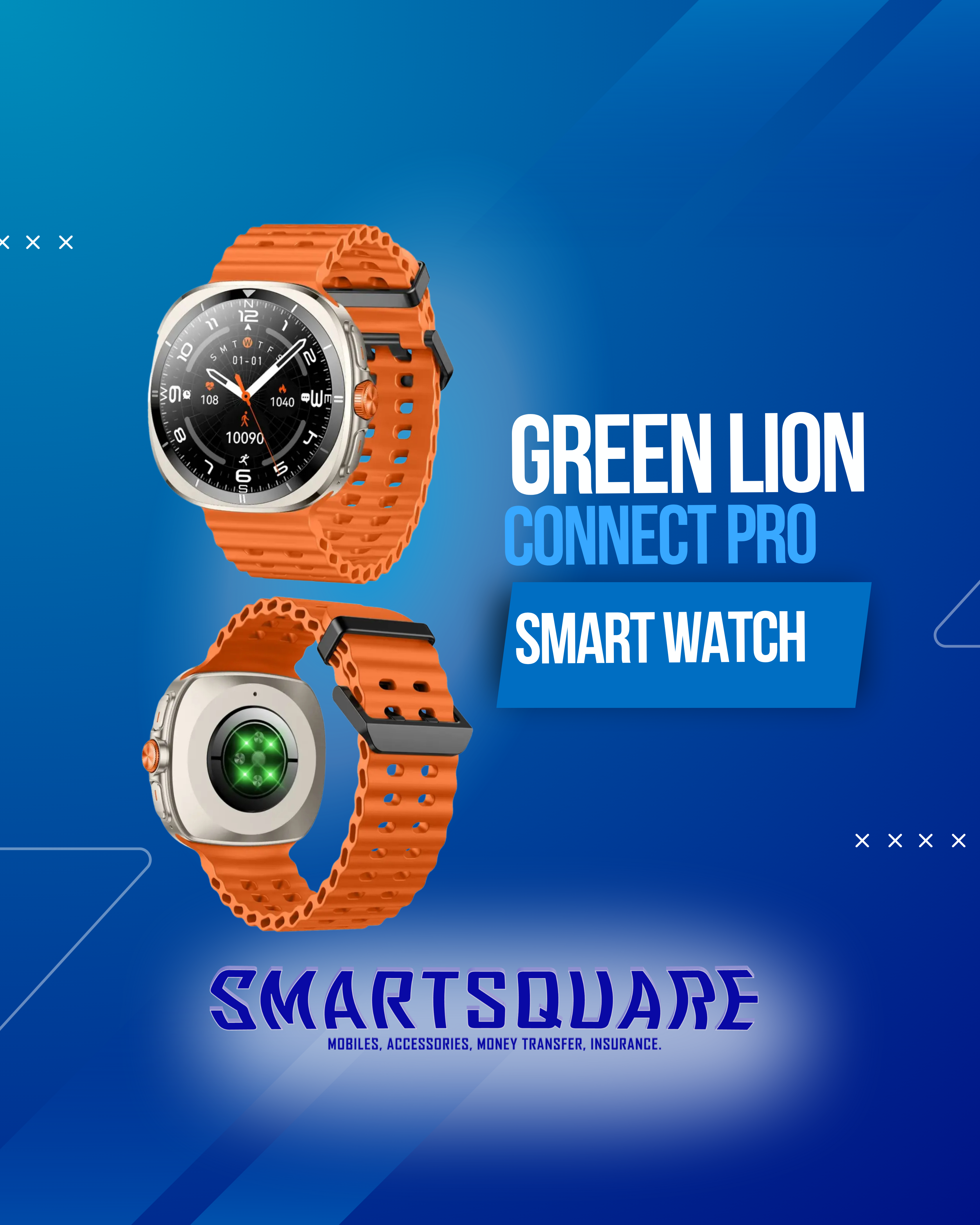GREEN LION CONNECT PRO SMART WATCH