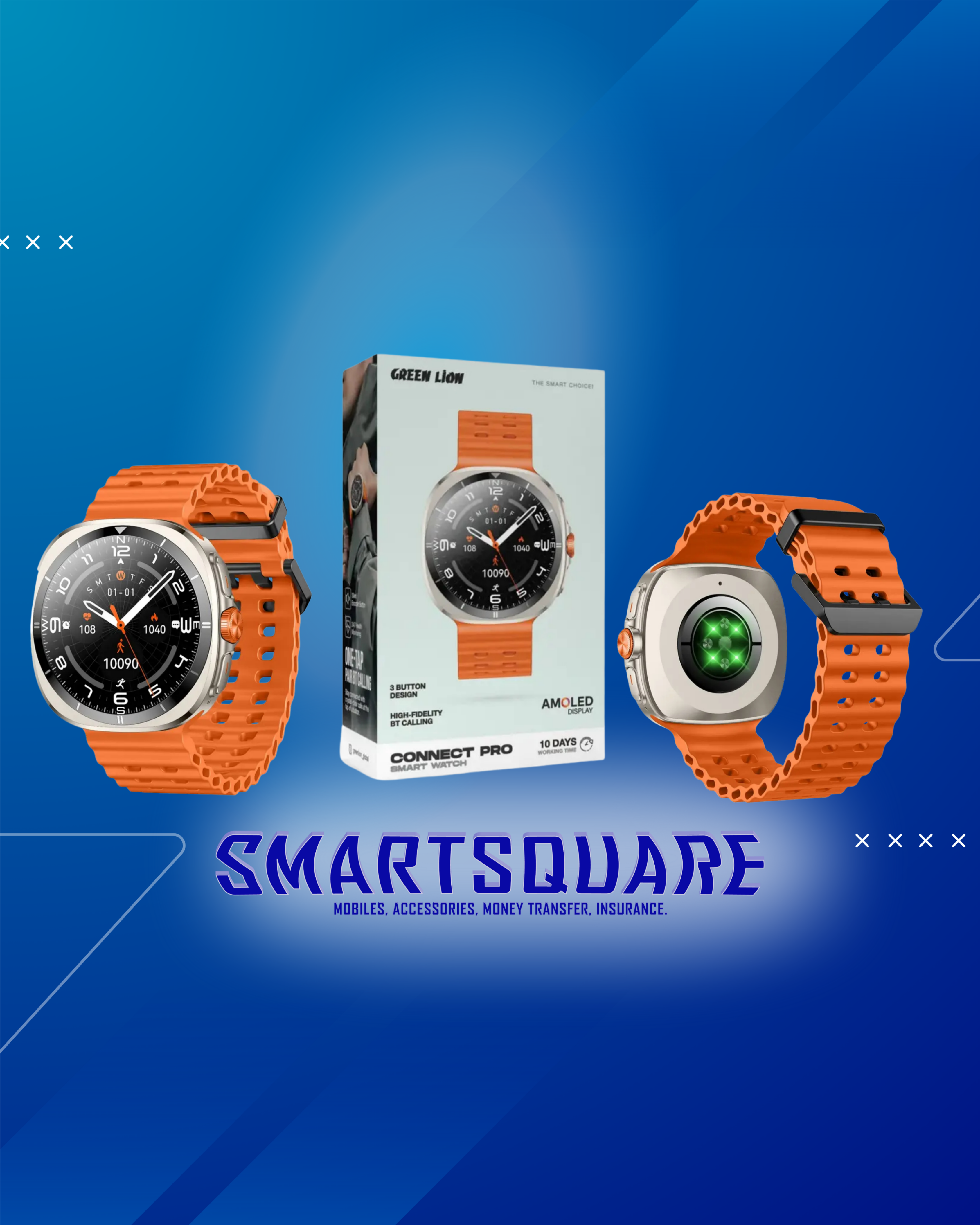 GREEN LION CONNECT PRO SMART WATCH