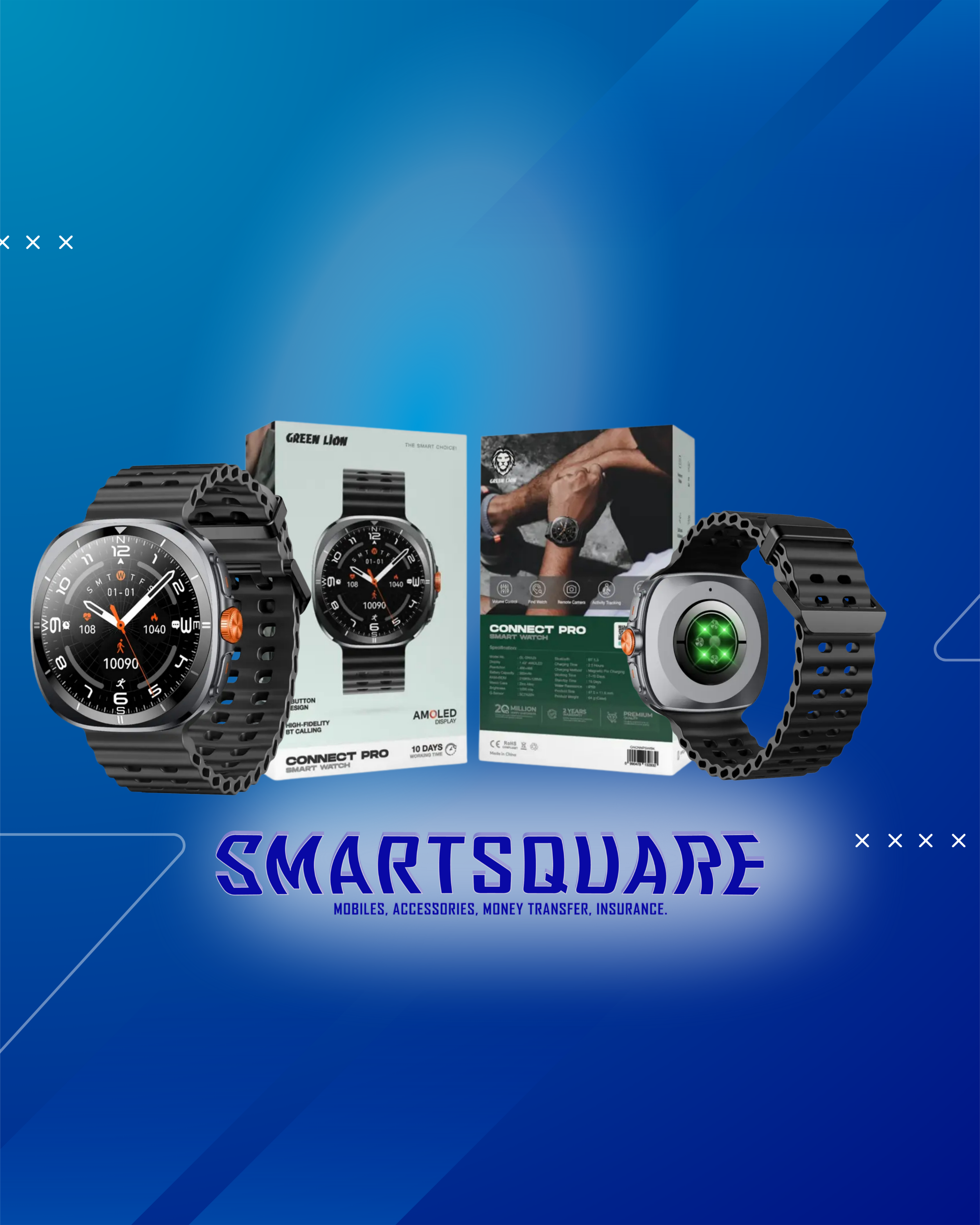 GREEN LION CONNECT PRO SMART WATCH