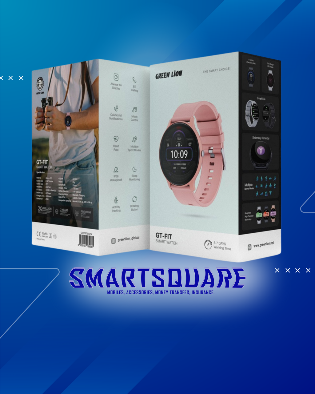 GREEN LION GT-FIT SMART WATCH