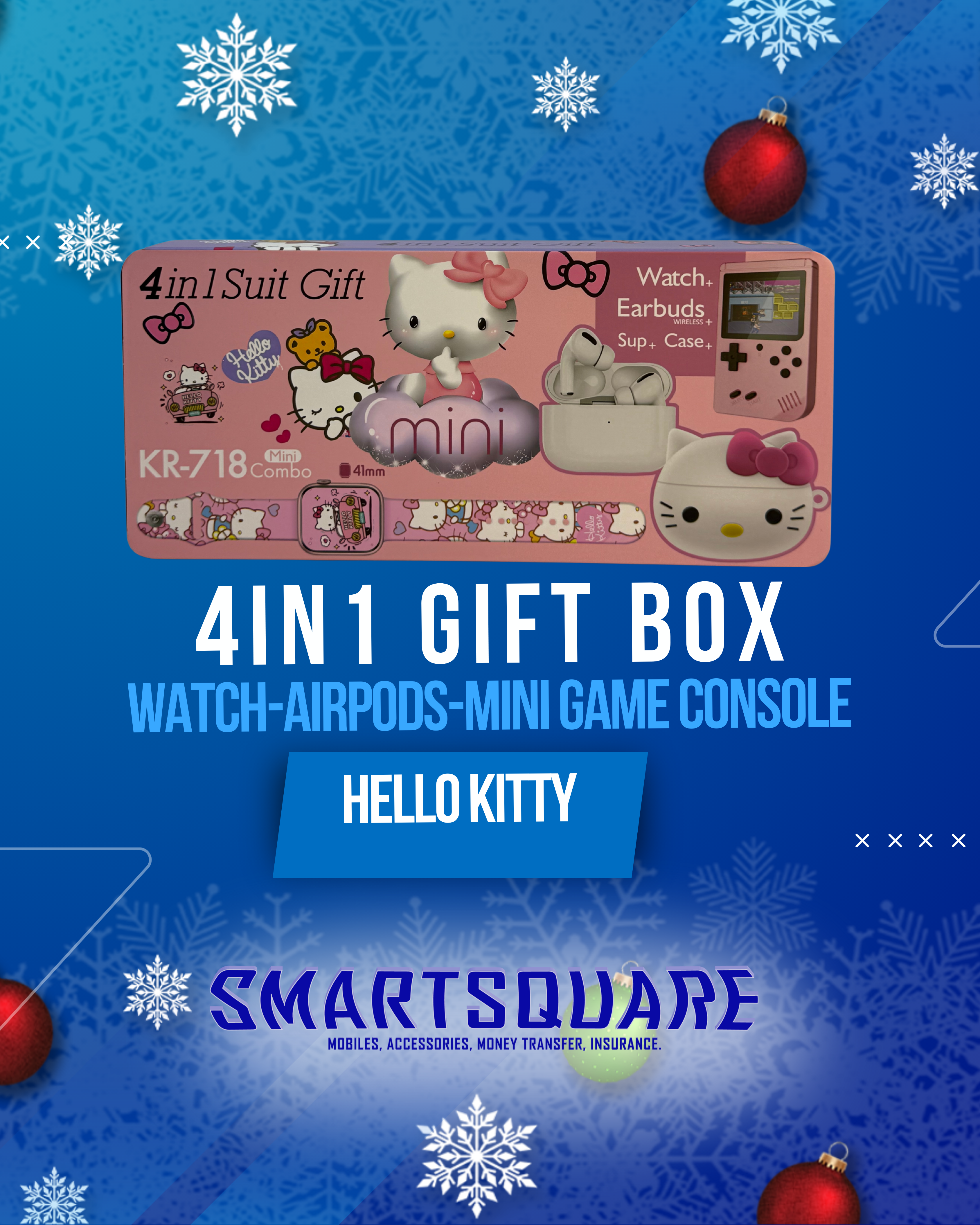 Hello Kitty – 4 in 1 Gift Box