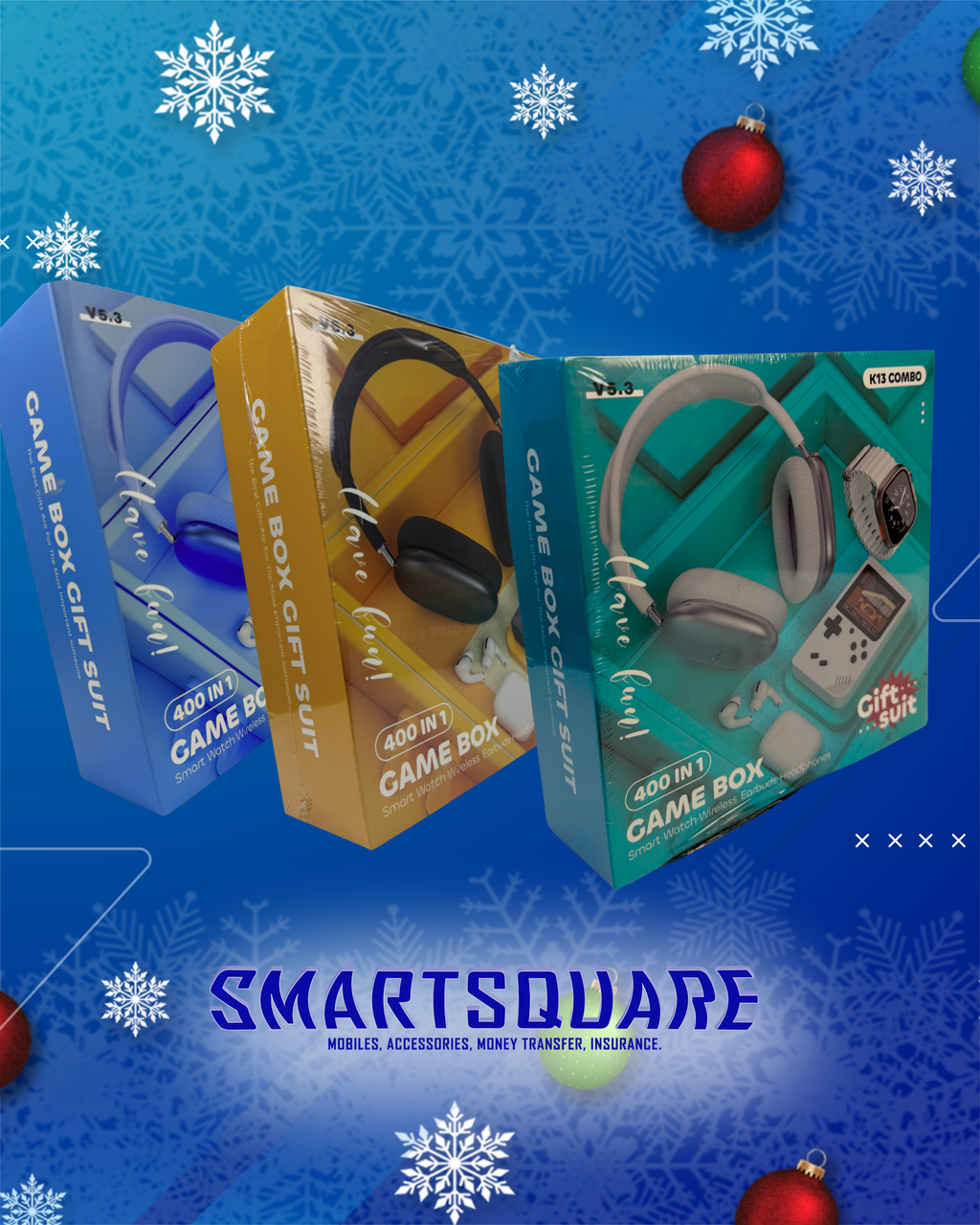 4 in 1 GAME BOX – Gift Set