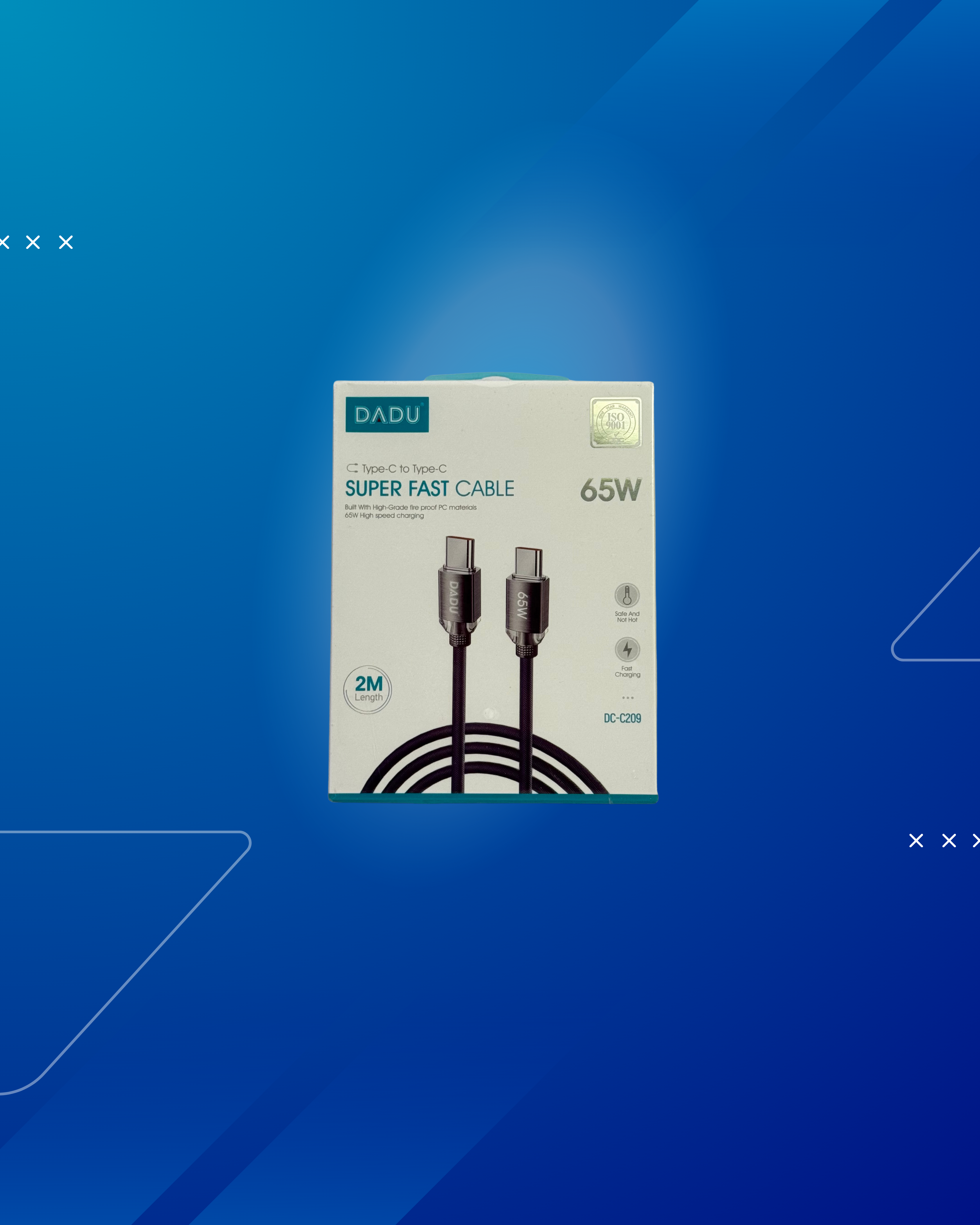 DADU SUPER FAST CABLE 2M 65W C TO C DC-C209