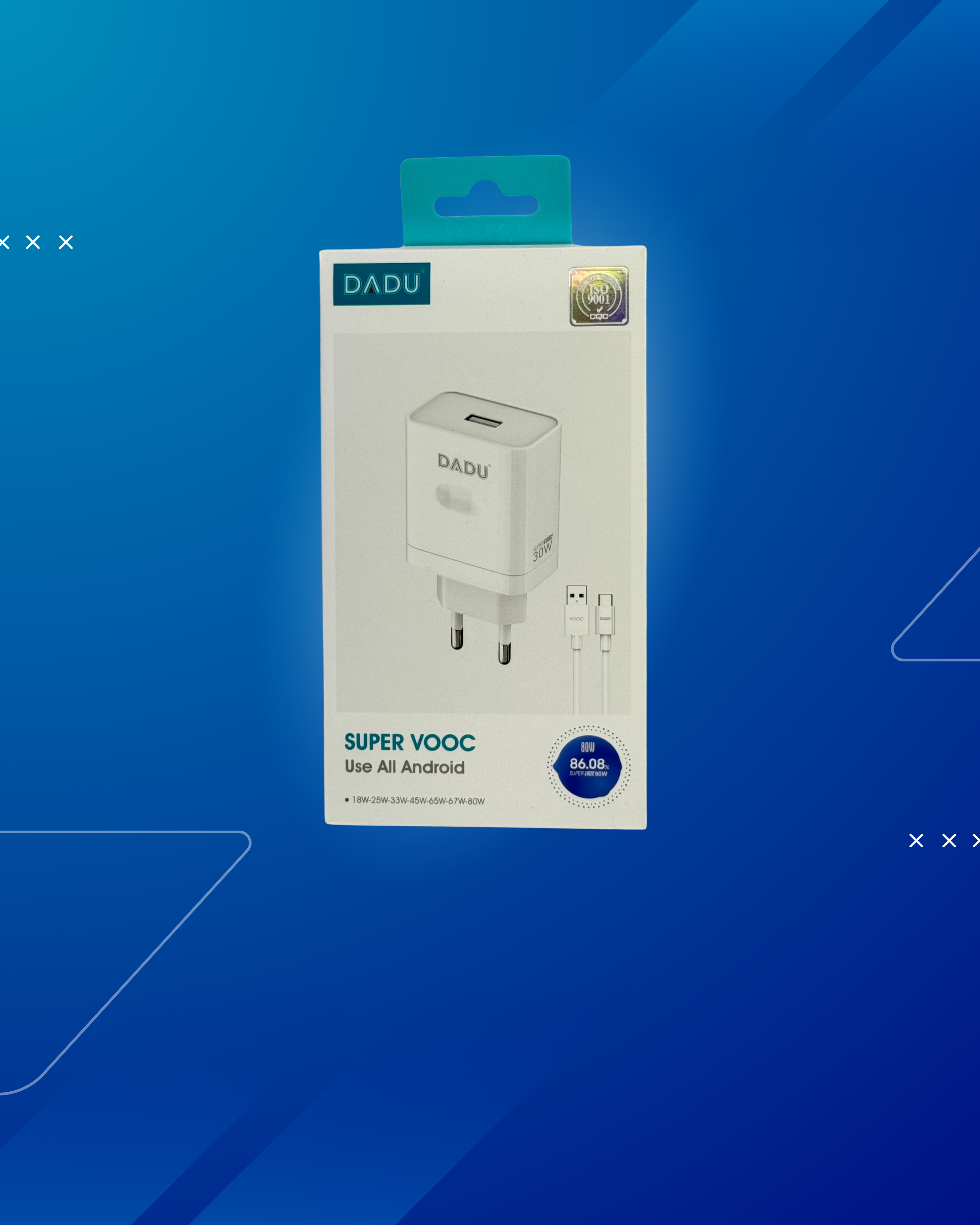 DADU SUPER VOOC CHARGER 80W TYPE C