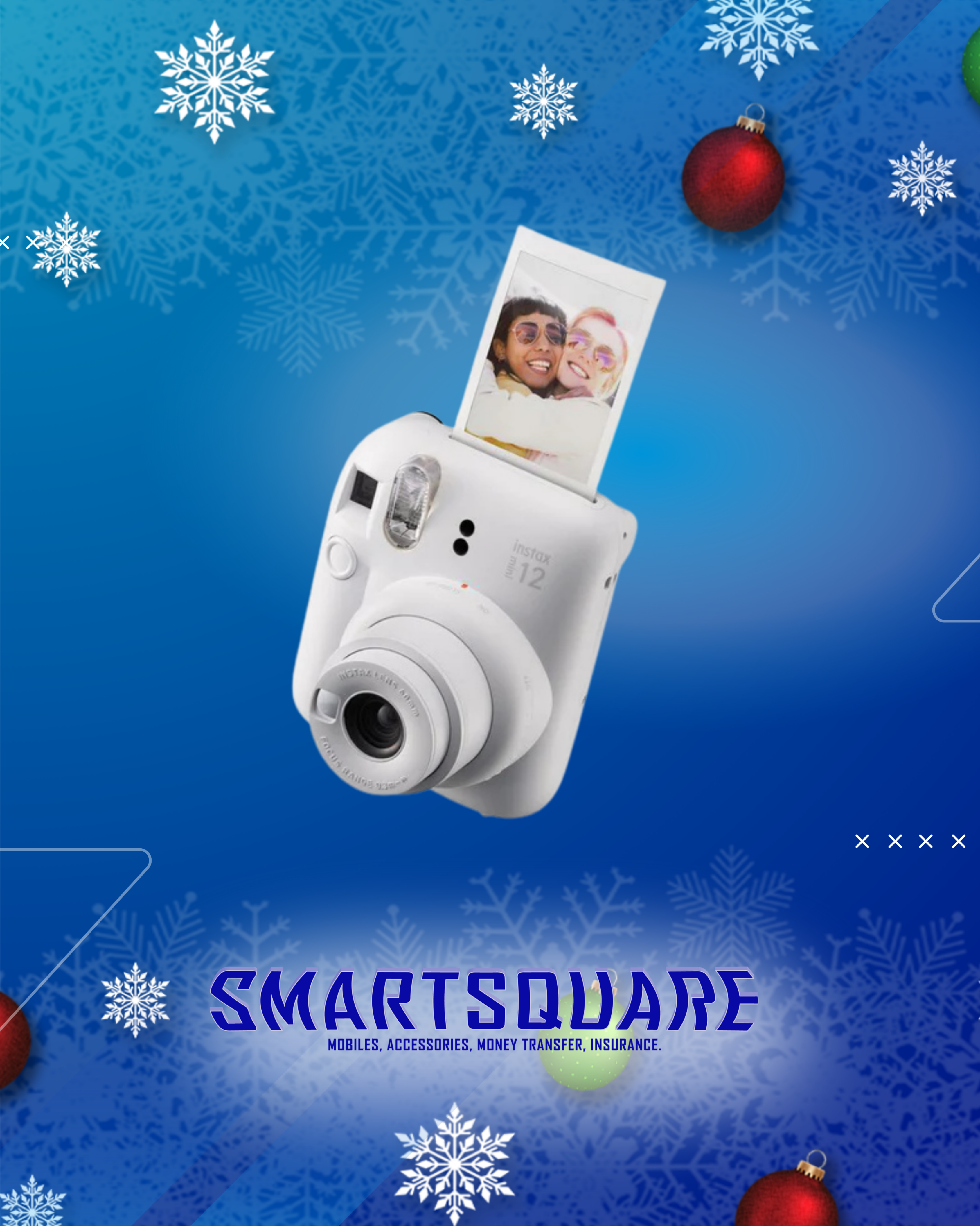 INSTAX MINI 12 + 1 FILM ROLL