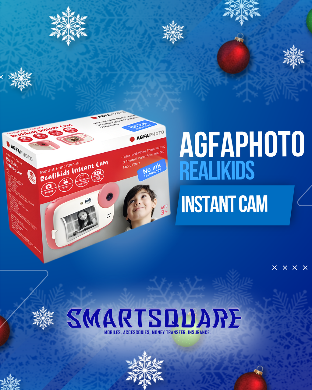 AGFAPHOTO INSTANT CAMERA