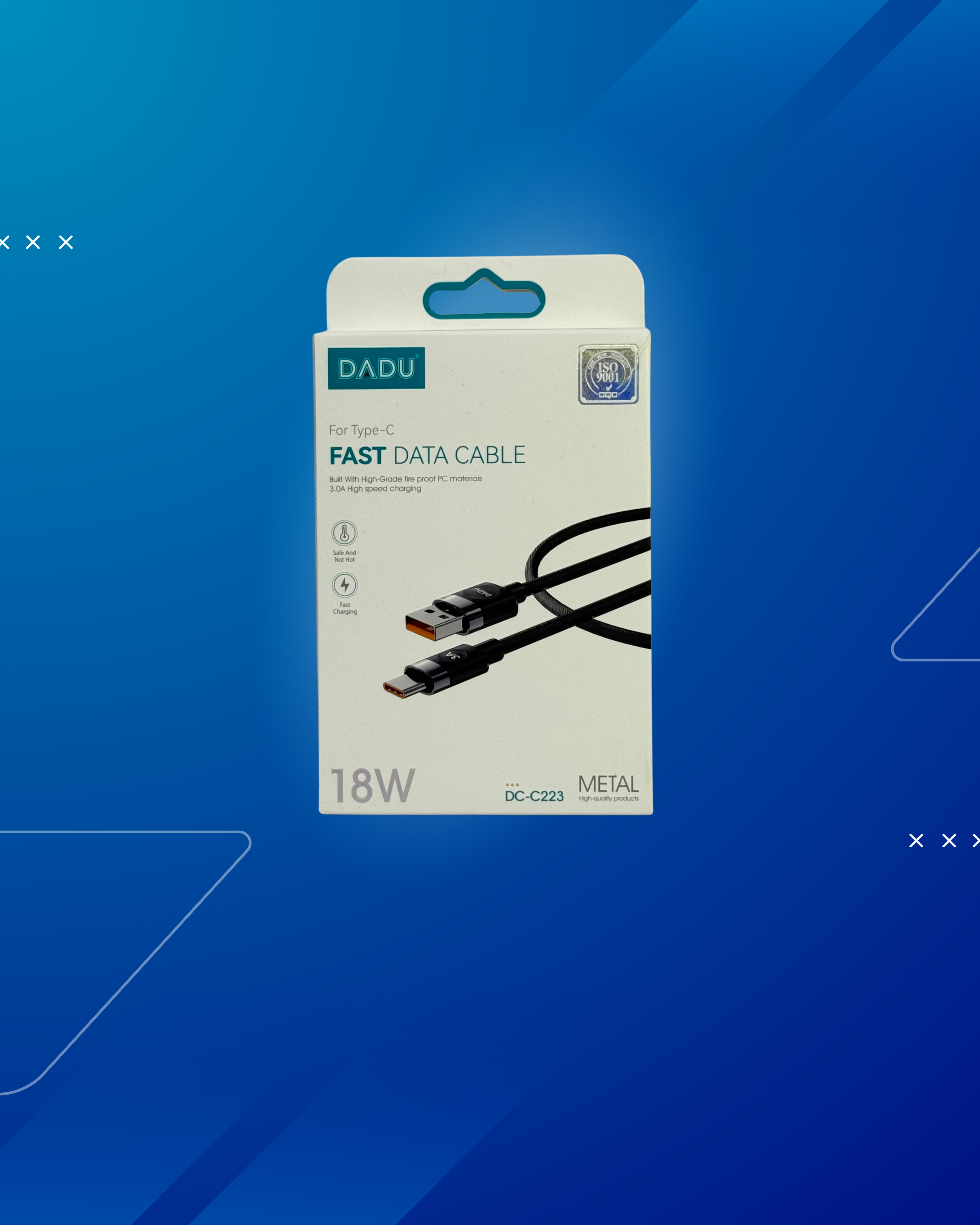 DADU FAST DATA CABLE USB A TO C 18W DC-C223