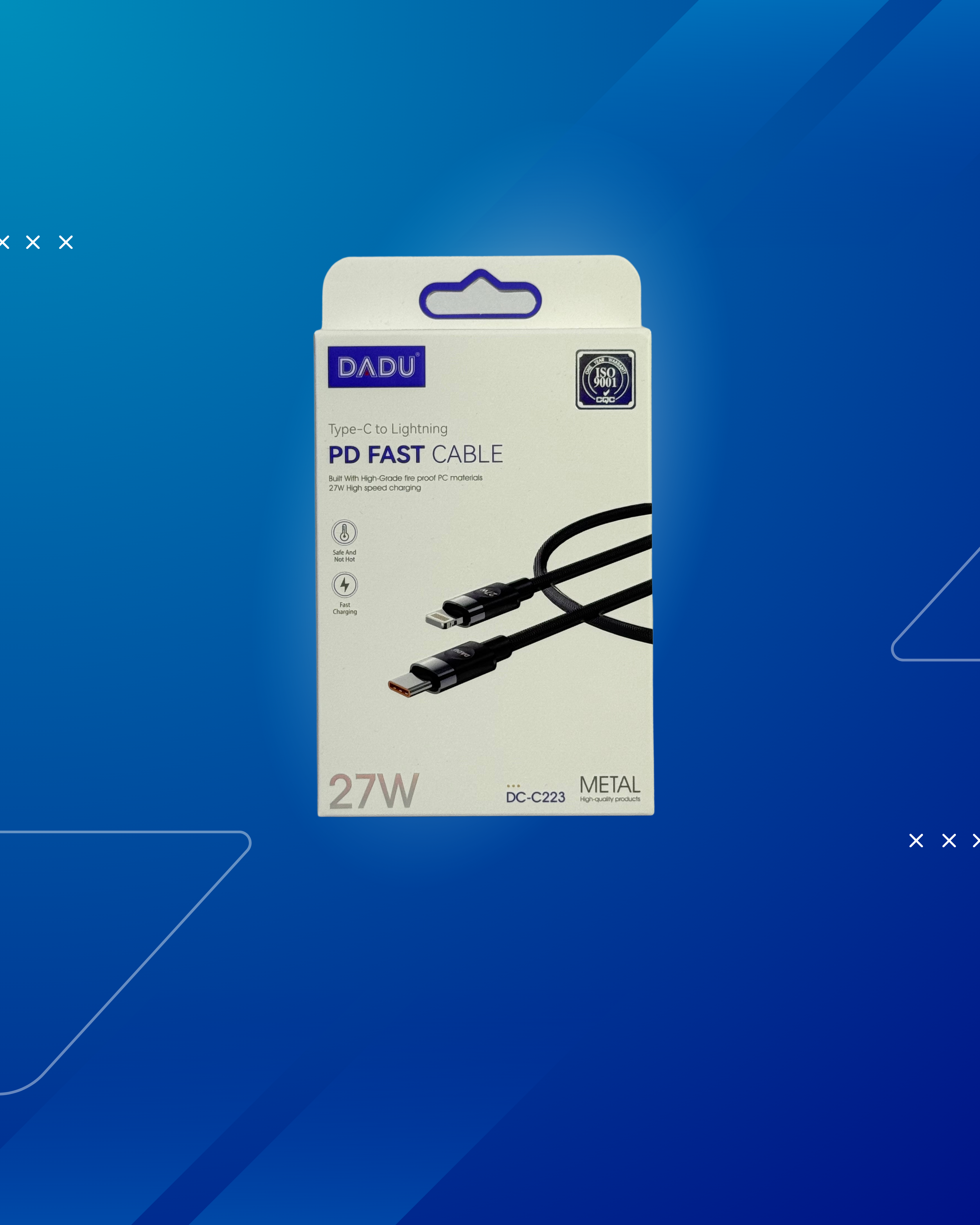 DADU PD FAST CABLE 27W C TO LIGHTNING DC-C223