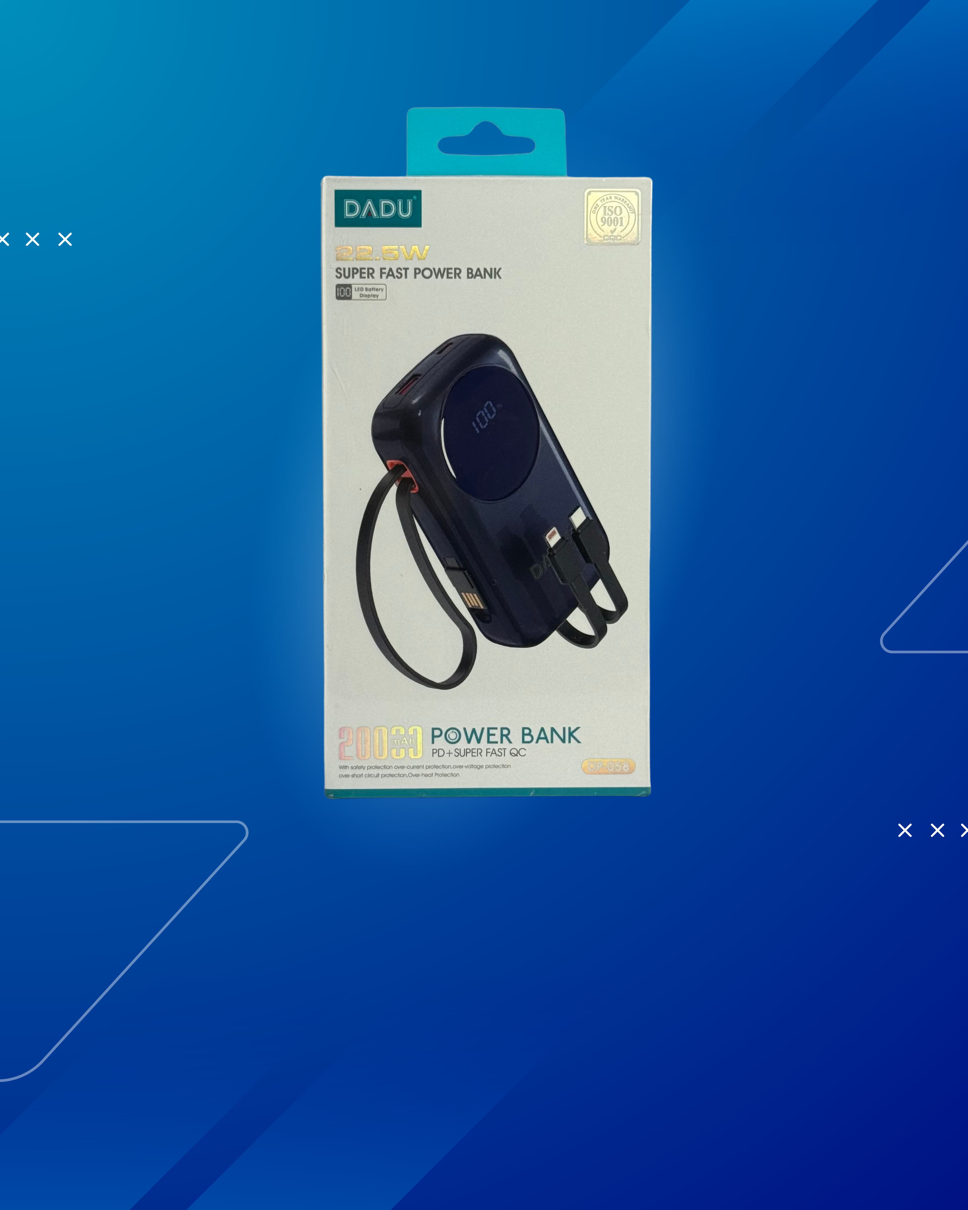 DADU PB 20KMAH BUILT IN CABLES