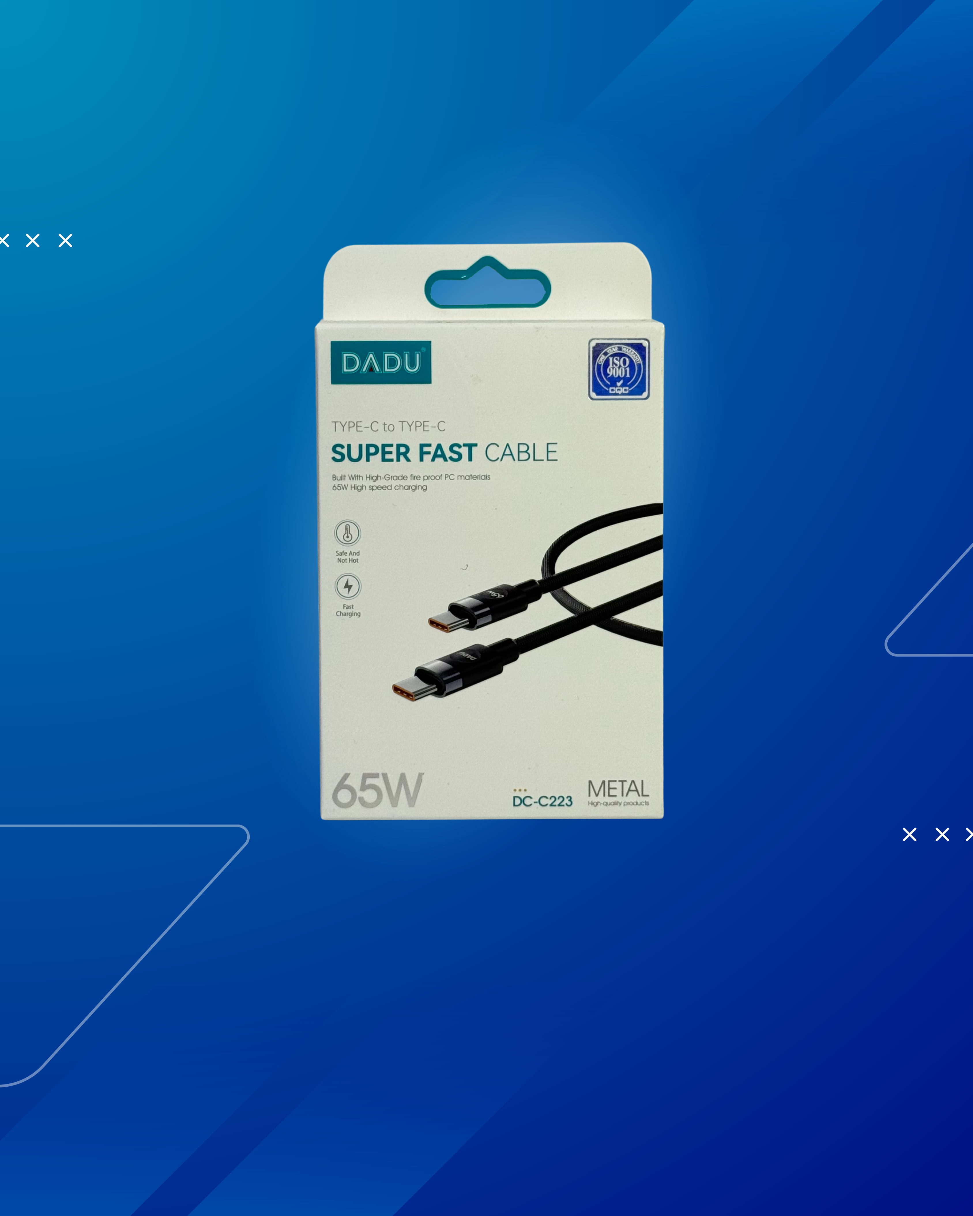 DADU SUPER FAST CABLE 65W TYPE C TO C DC-C223