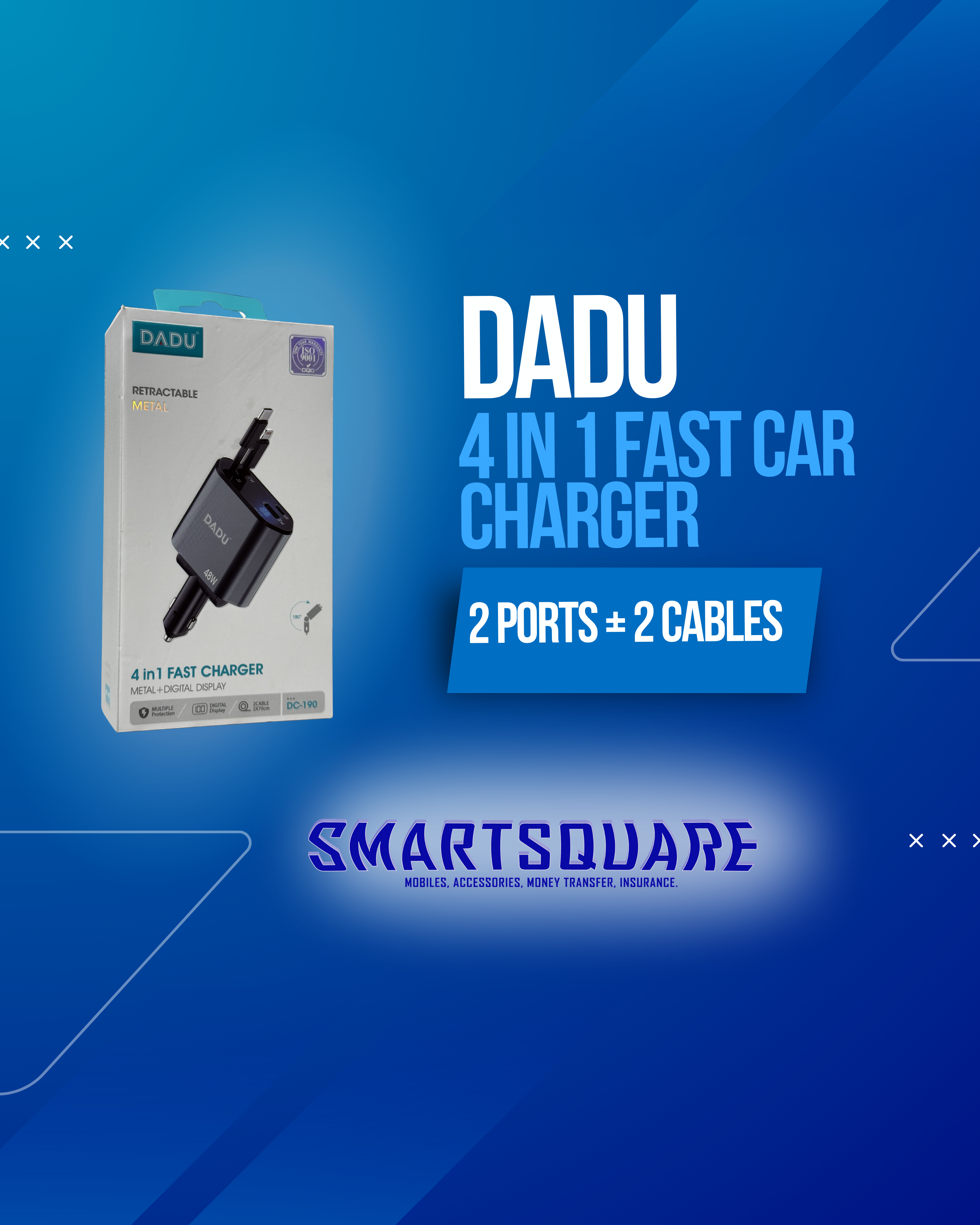 DADU 4IN1 FAST CAR CHARGER