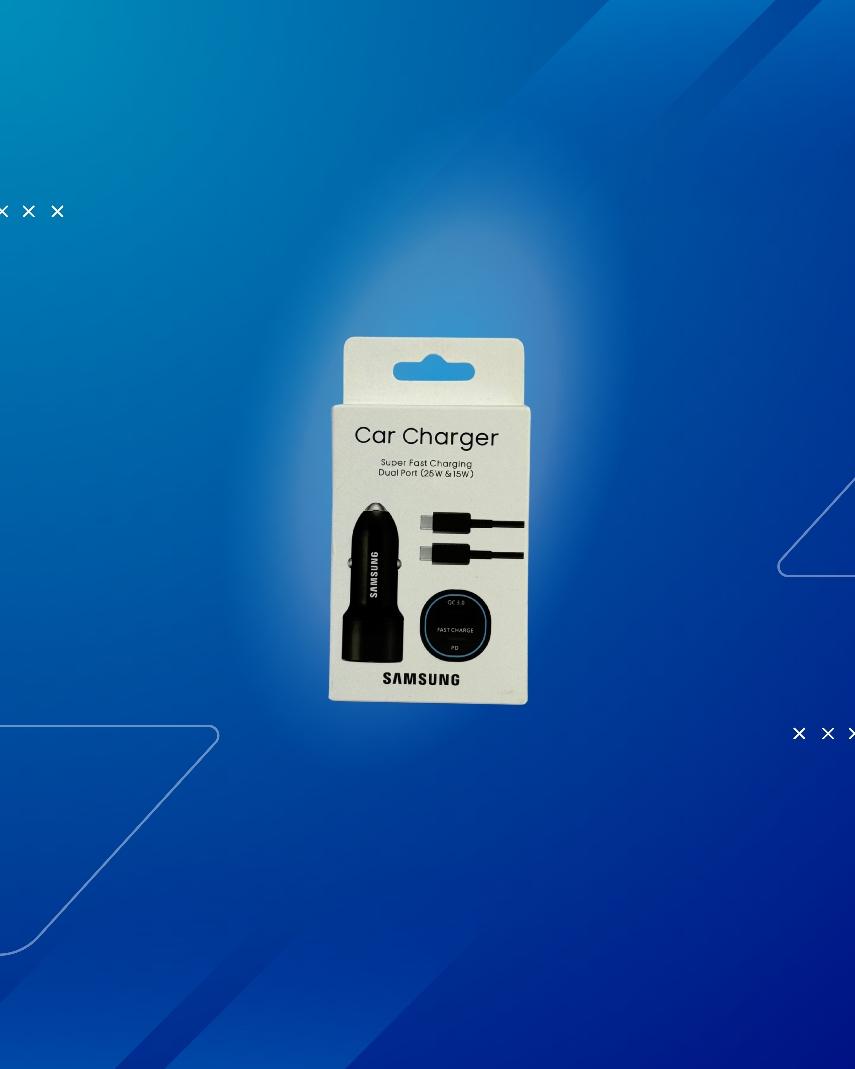 SAMSUNG CAR CHARGER DUAL PORT