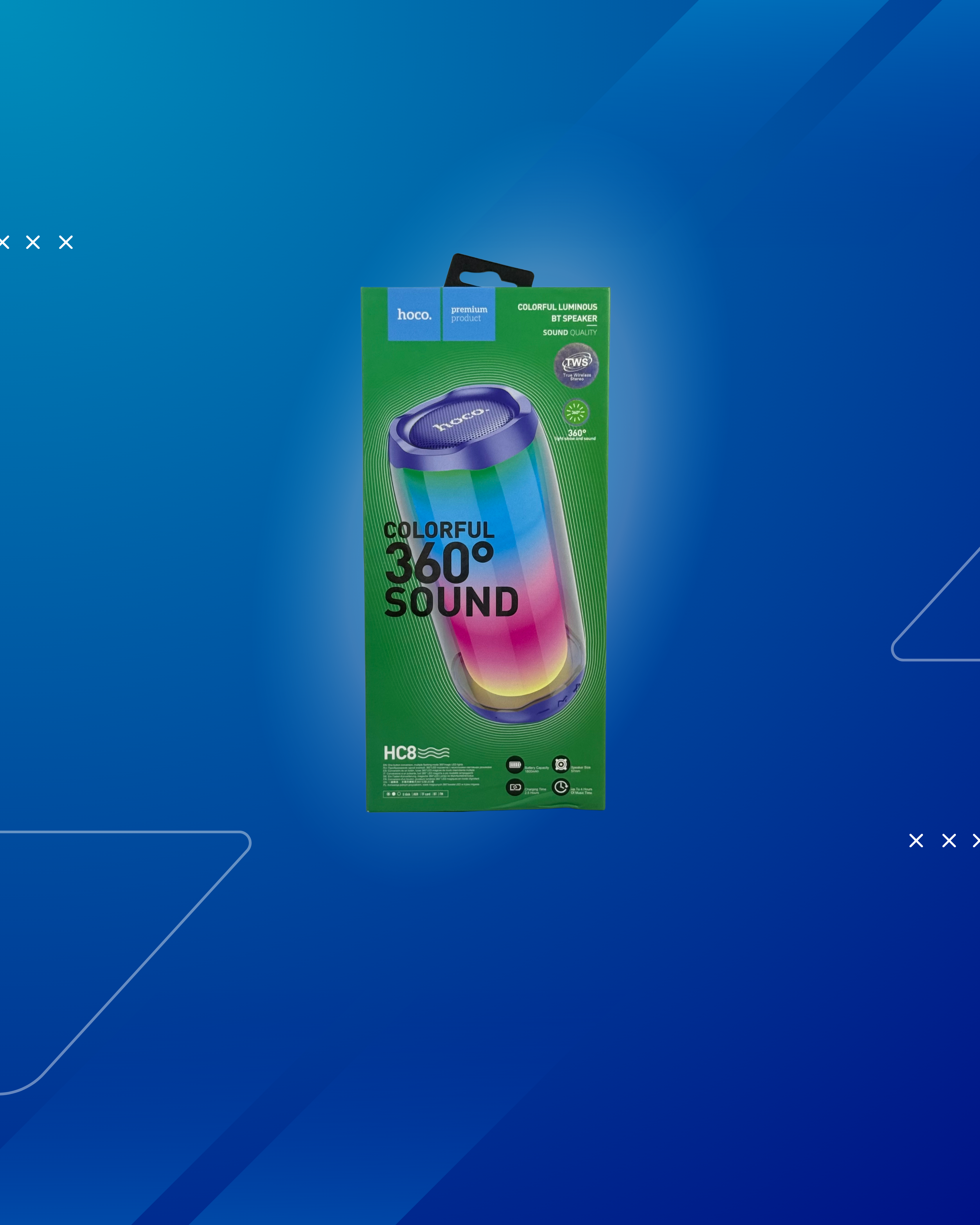 HOCO COLORFUL SPEAKER HC8