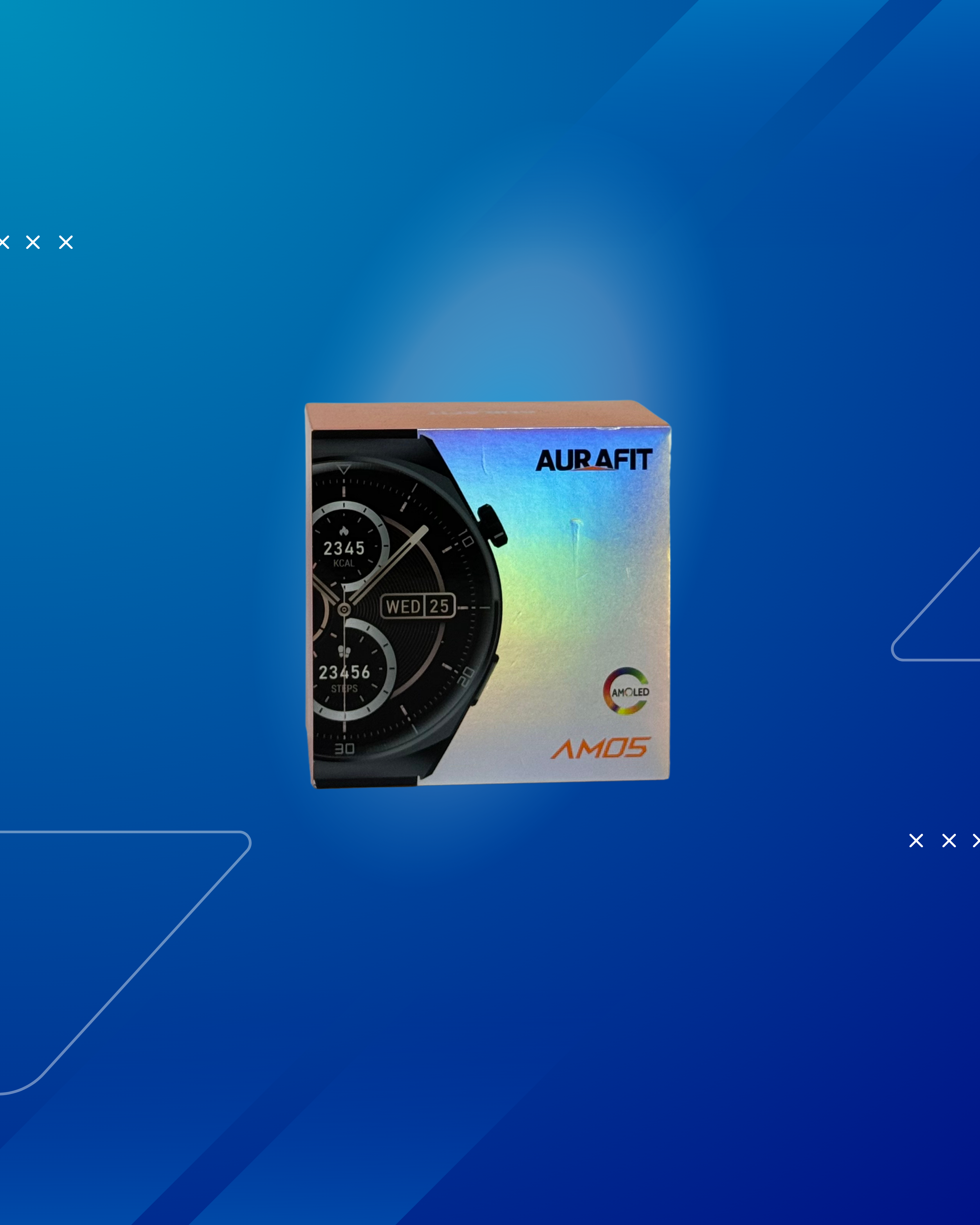 AURAFIT AMOS AMOLED SMART WATCH