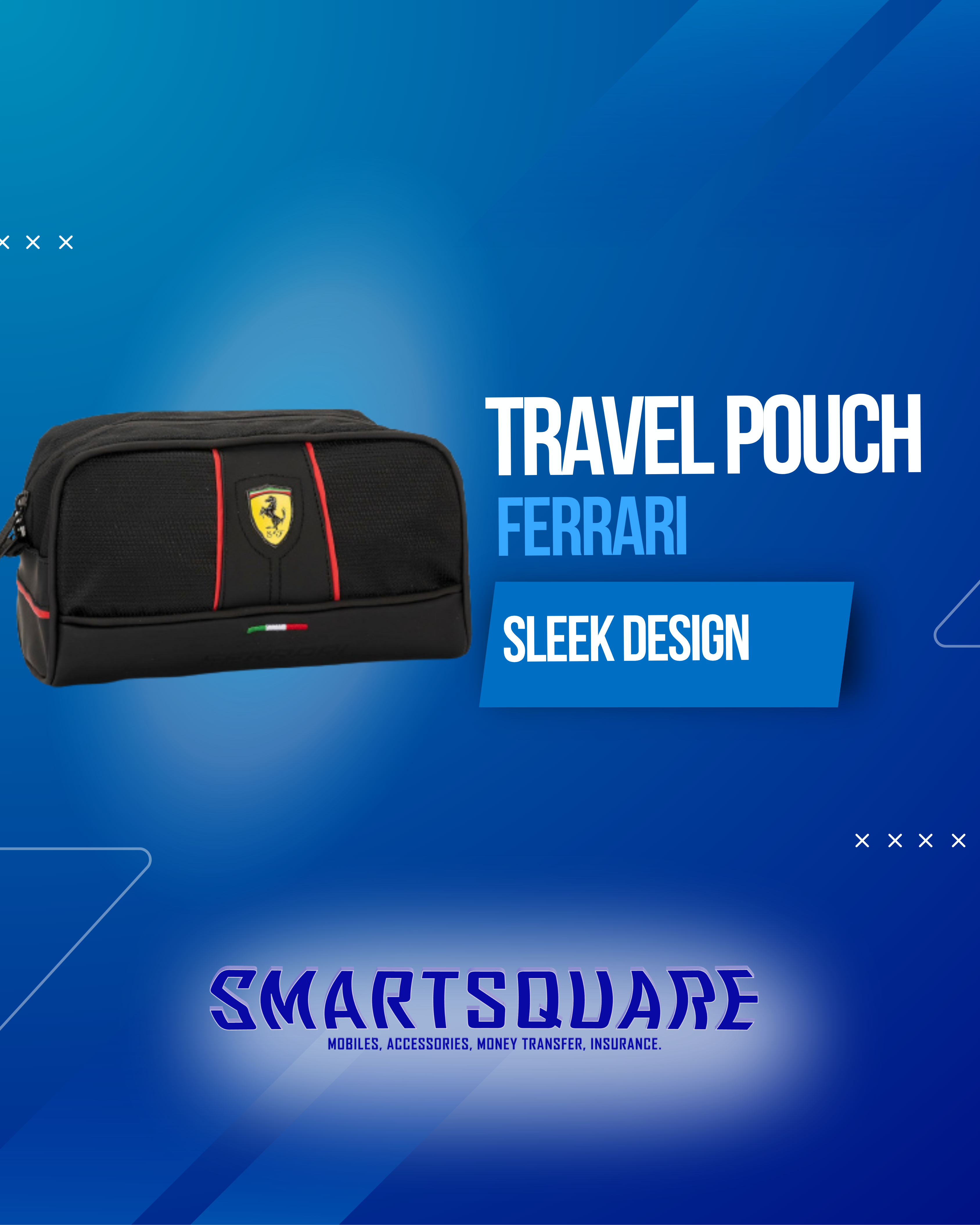 FERRARI TRAVEL POUCH