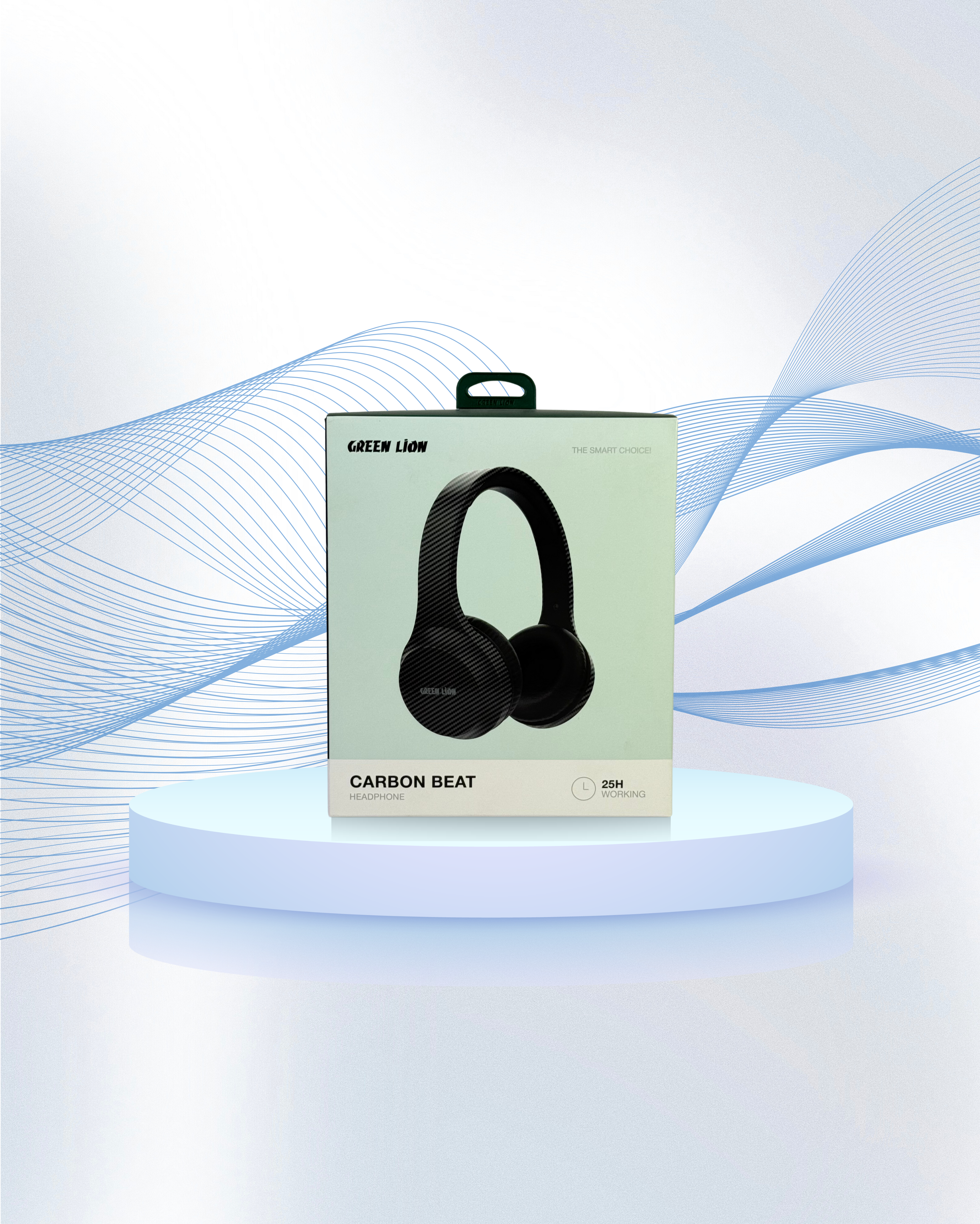 GREEN LION CARBON BEAT HEADPHONE