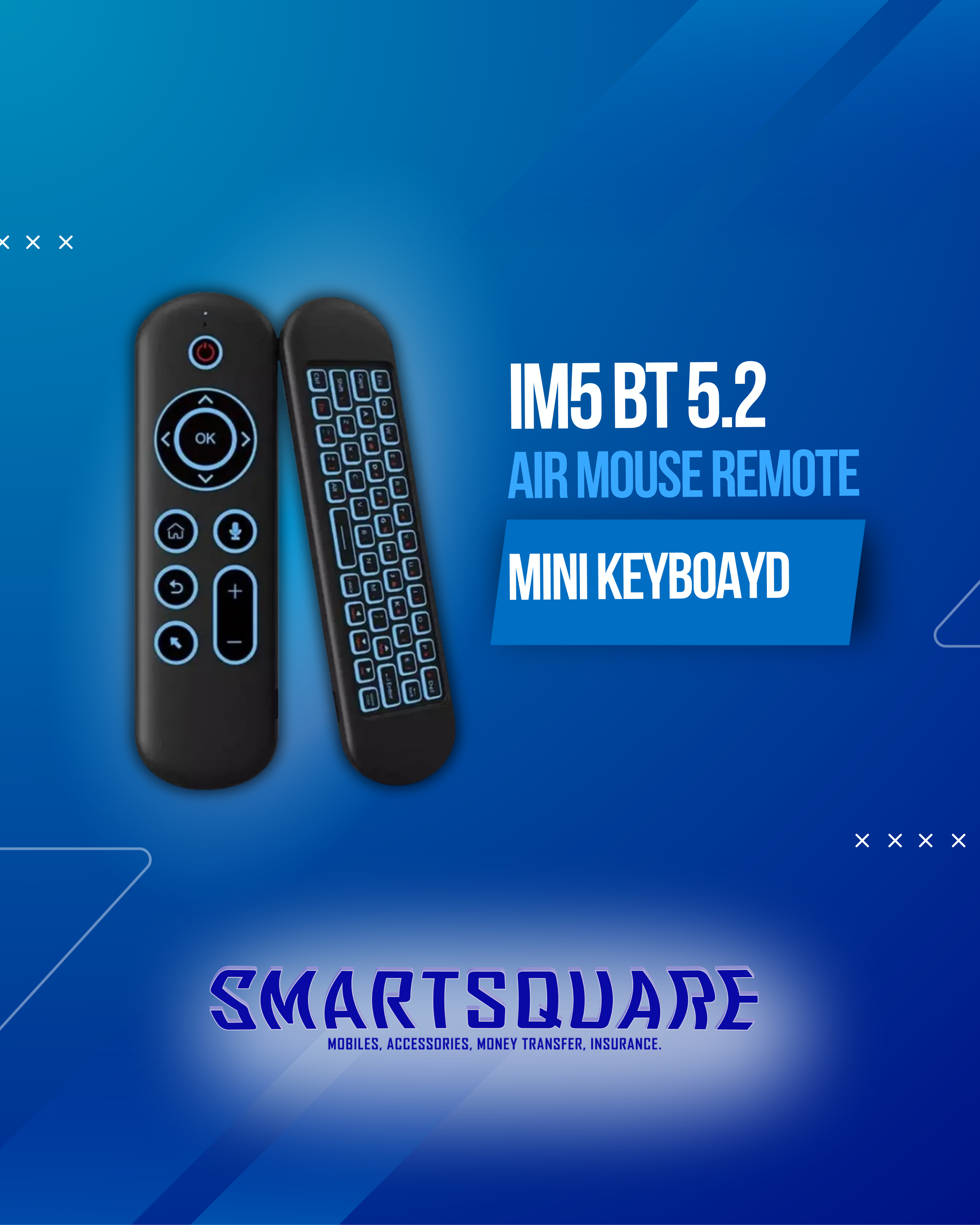 IM5 AIR MOUSE REMOTE WITH KEYBOARD