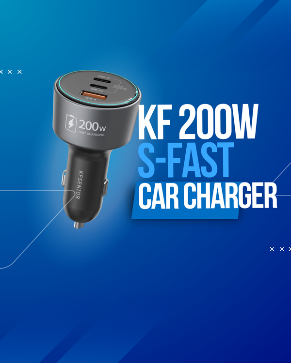 KF 200W SUPER FAST CAR CHARGER
