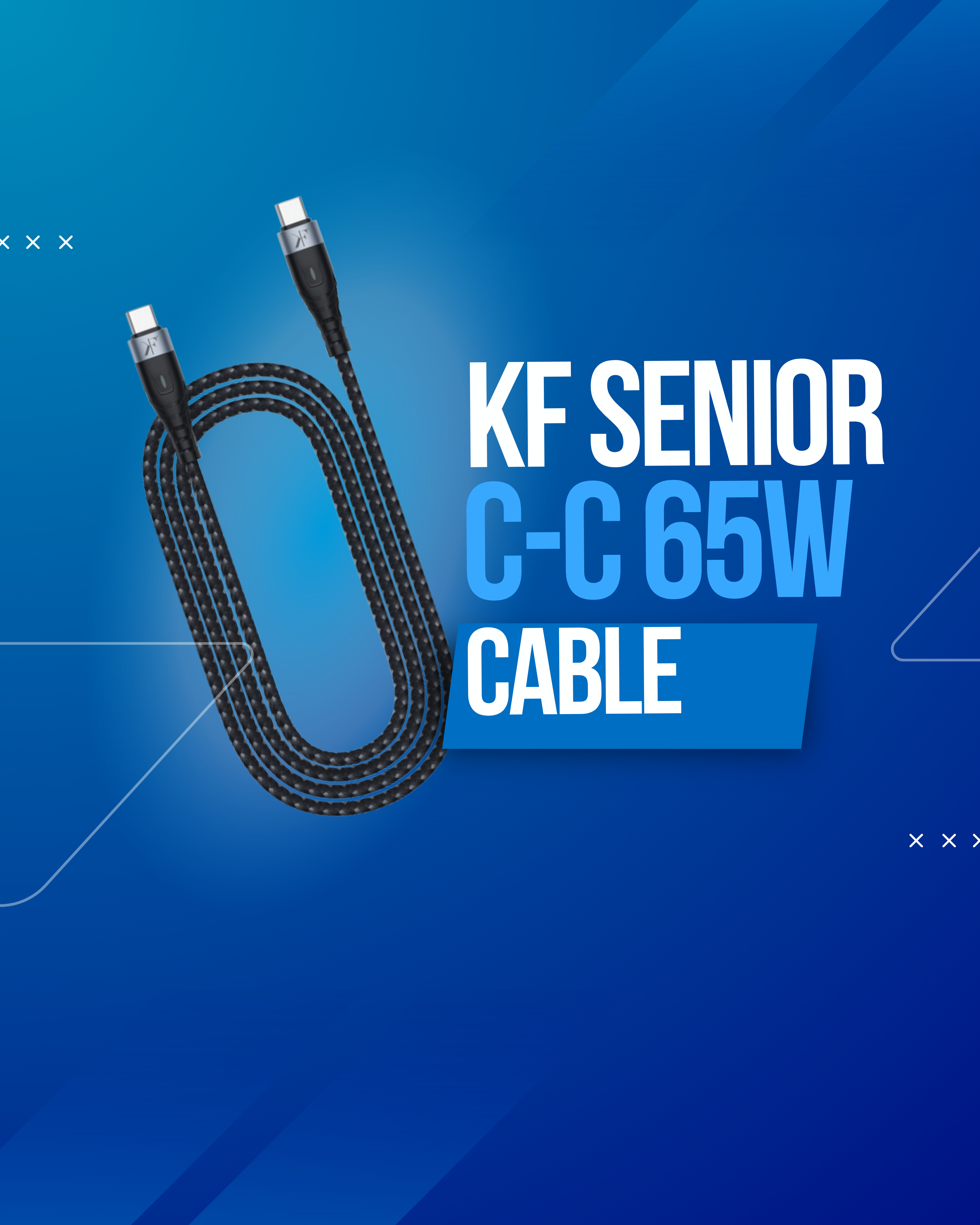 KF SENIOR C TO C 65W CABLE