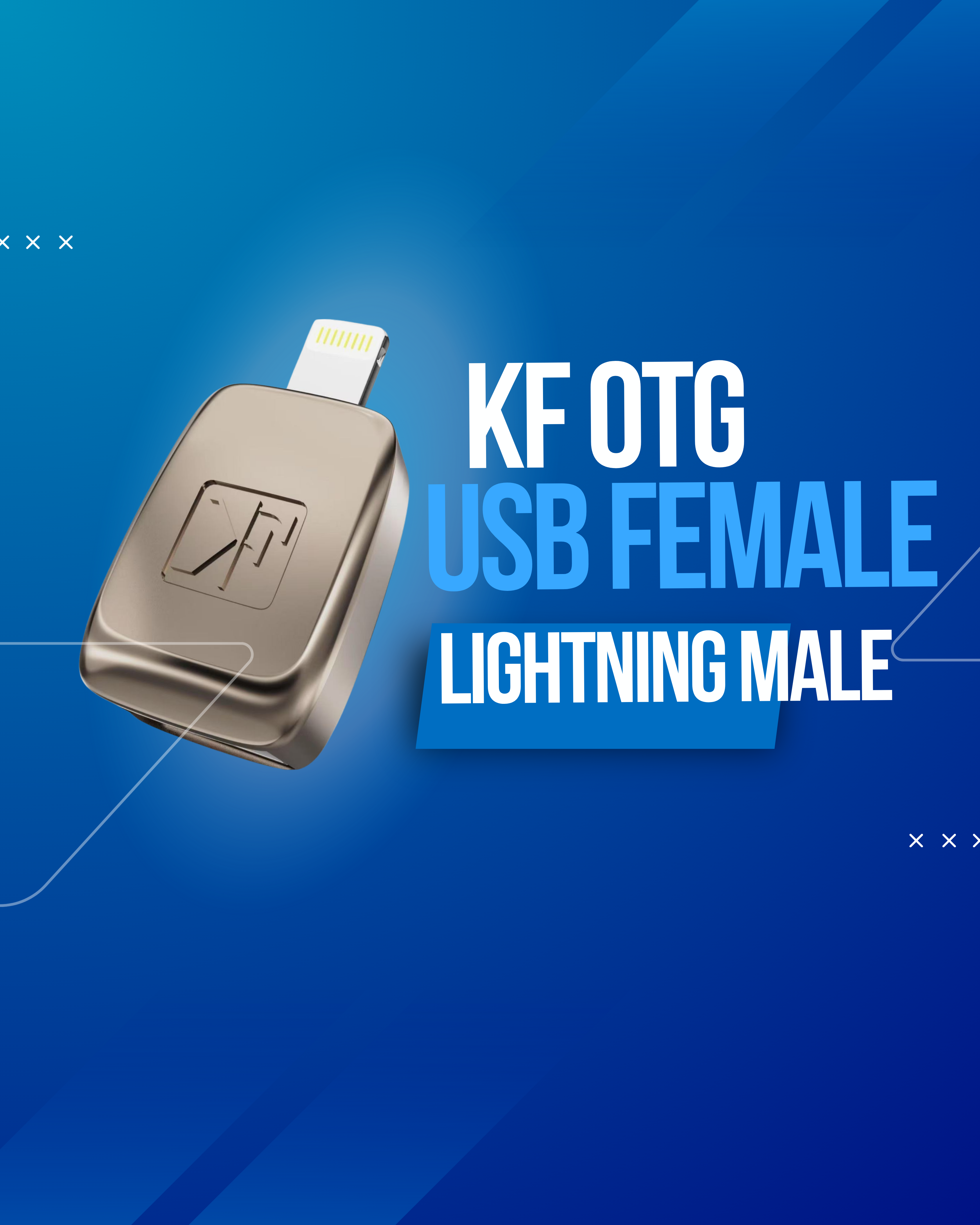 KF SENIOR OTG USB TO LIGHTNING