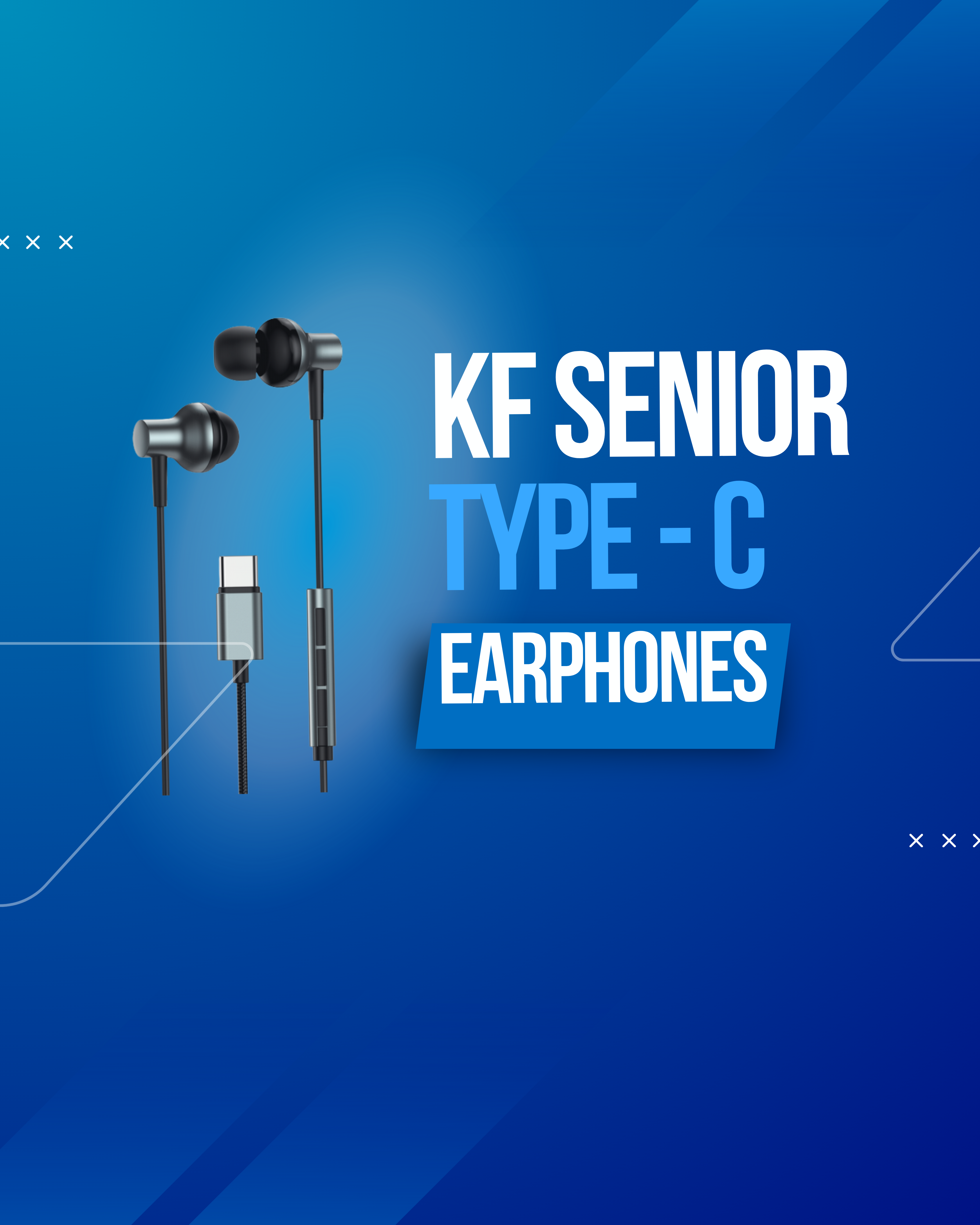KF SENIOR TYPE C EARPHONES
