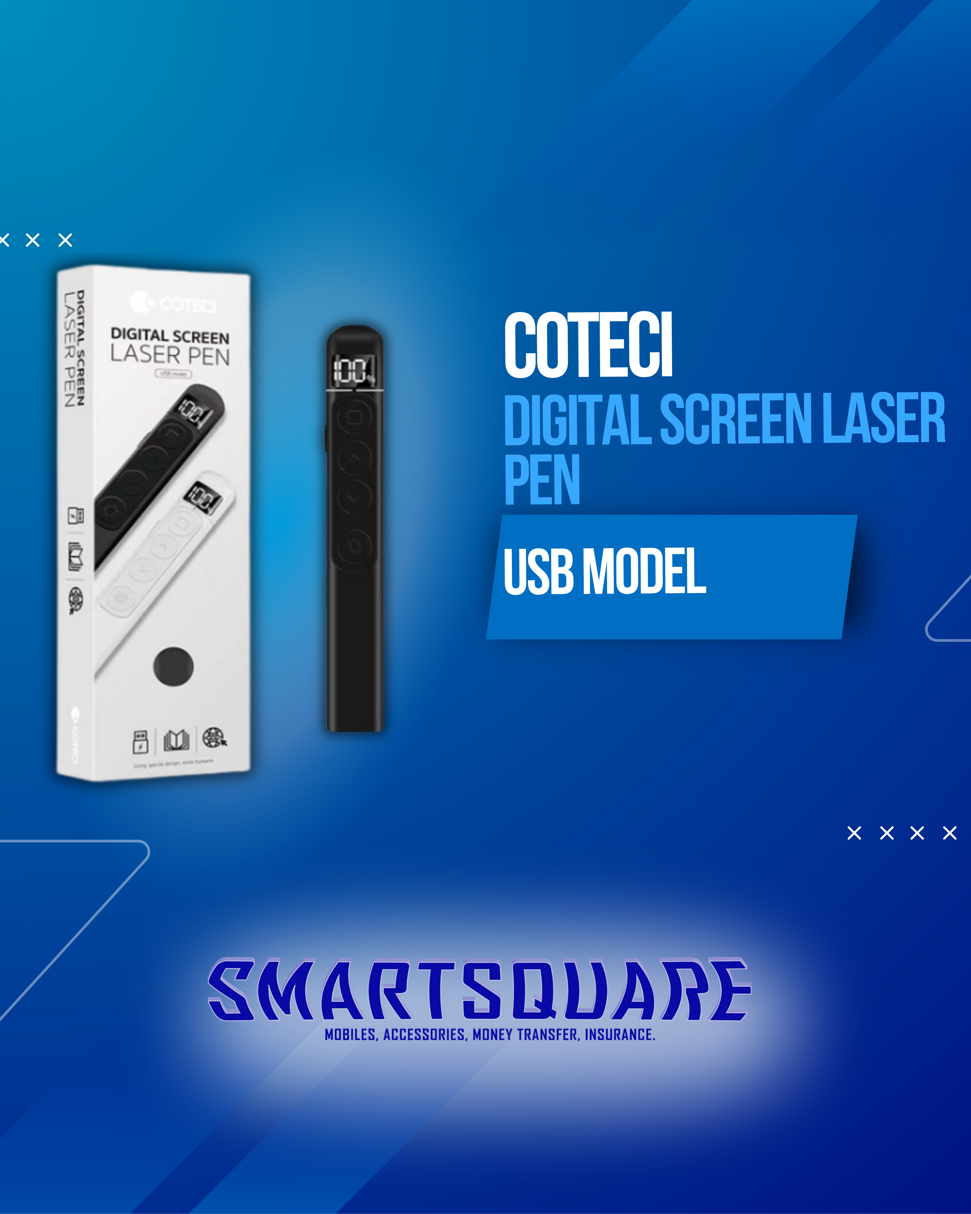 COTECI DIGITAL SCREEN LASER PEN - USB MODEL