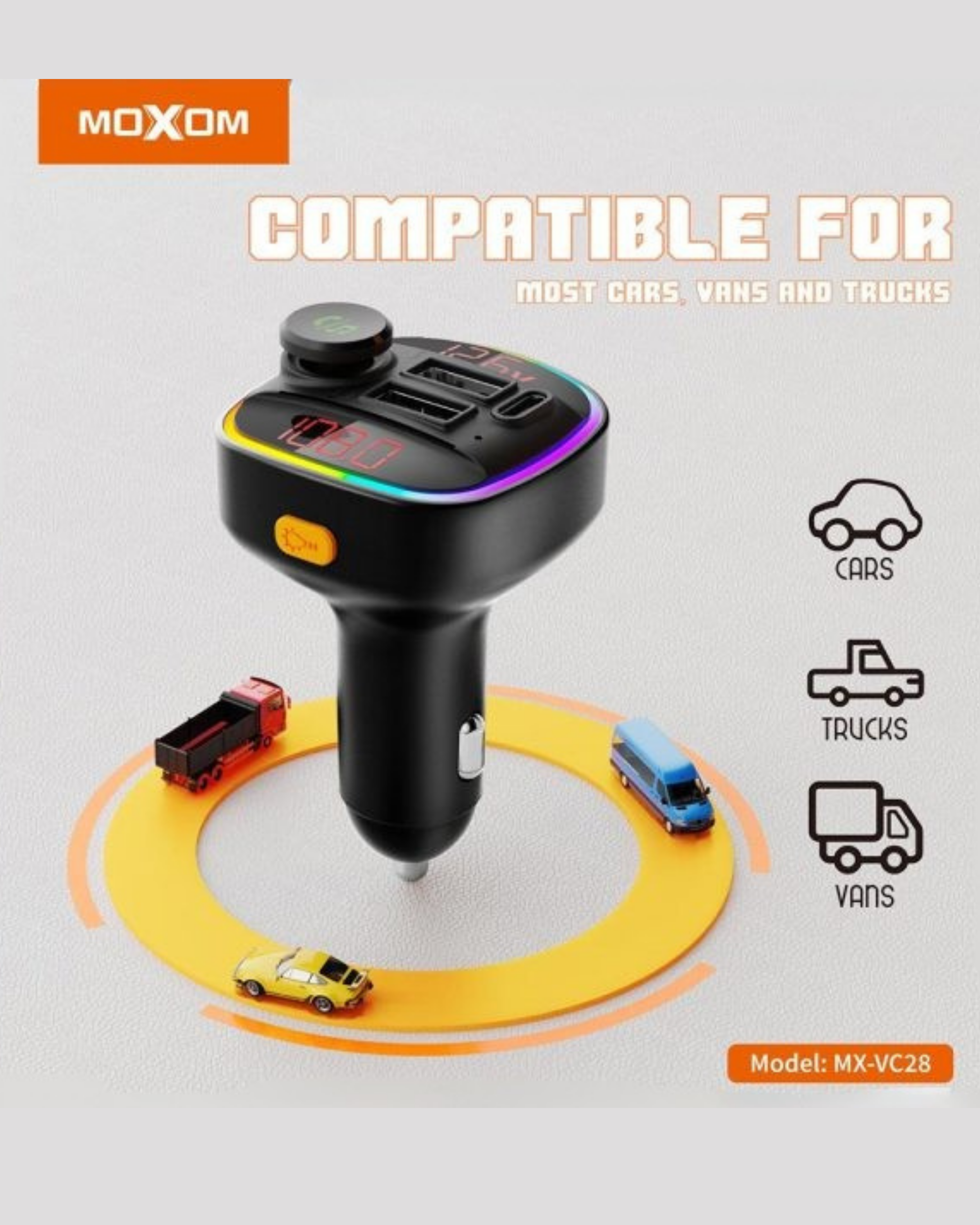 MOXOM CAR MP3 PLAYER