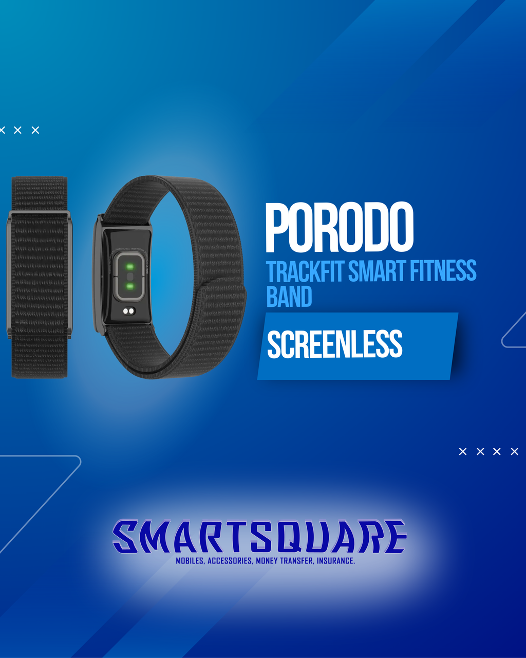 PORODO TRACKFIT SMART FITNESS BAND