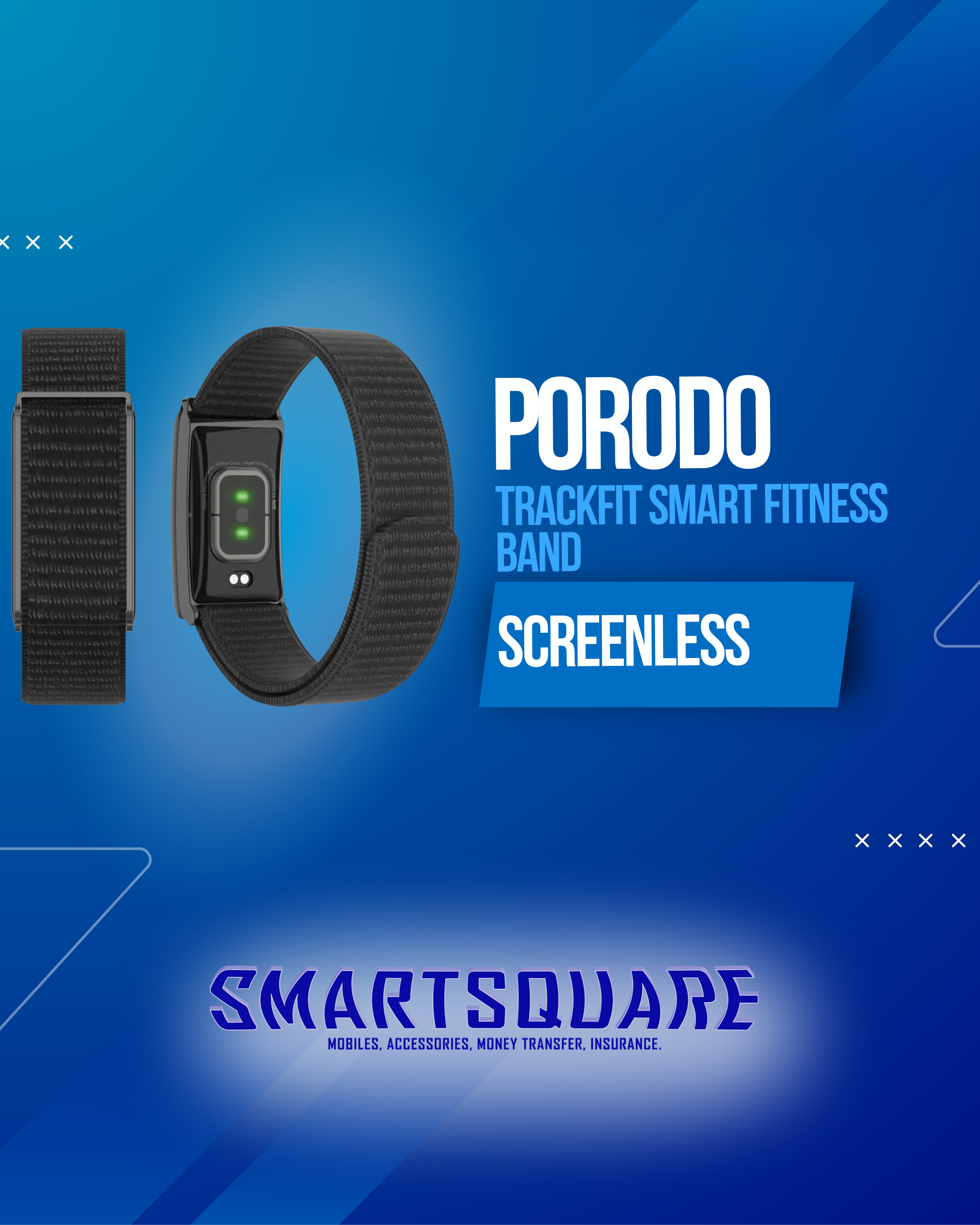 PORODO TRACKFIT SMART FITNESS BAND