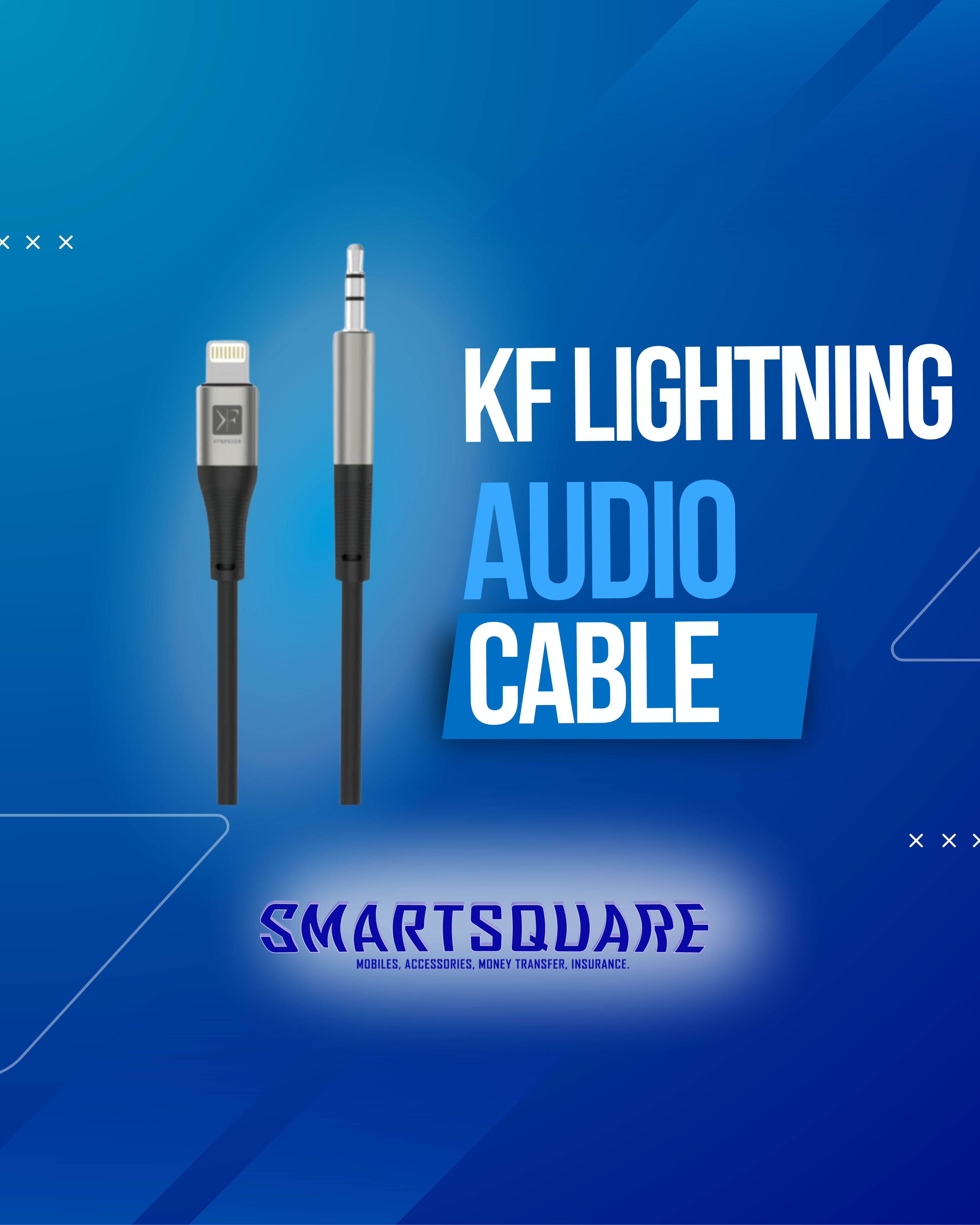 KF SENIOR LIGHTNING TO 3.5MM AUDIO CABLE