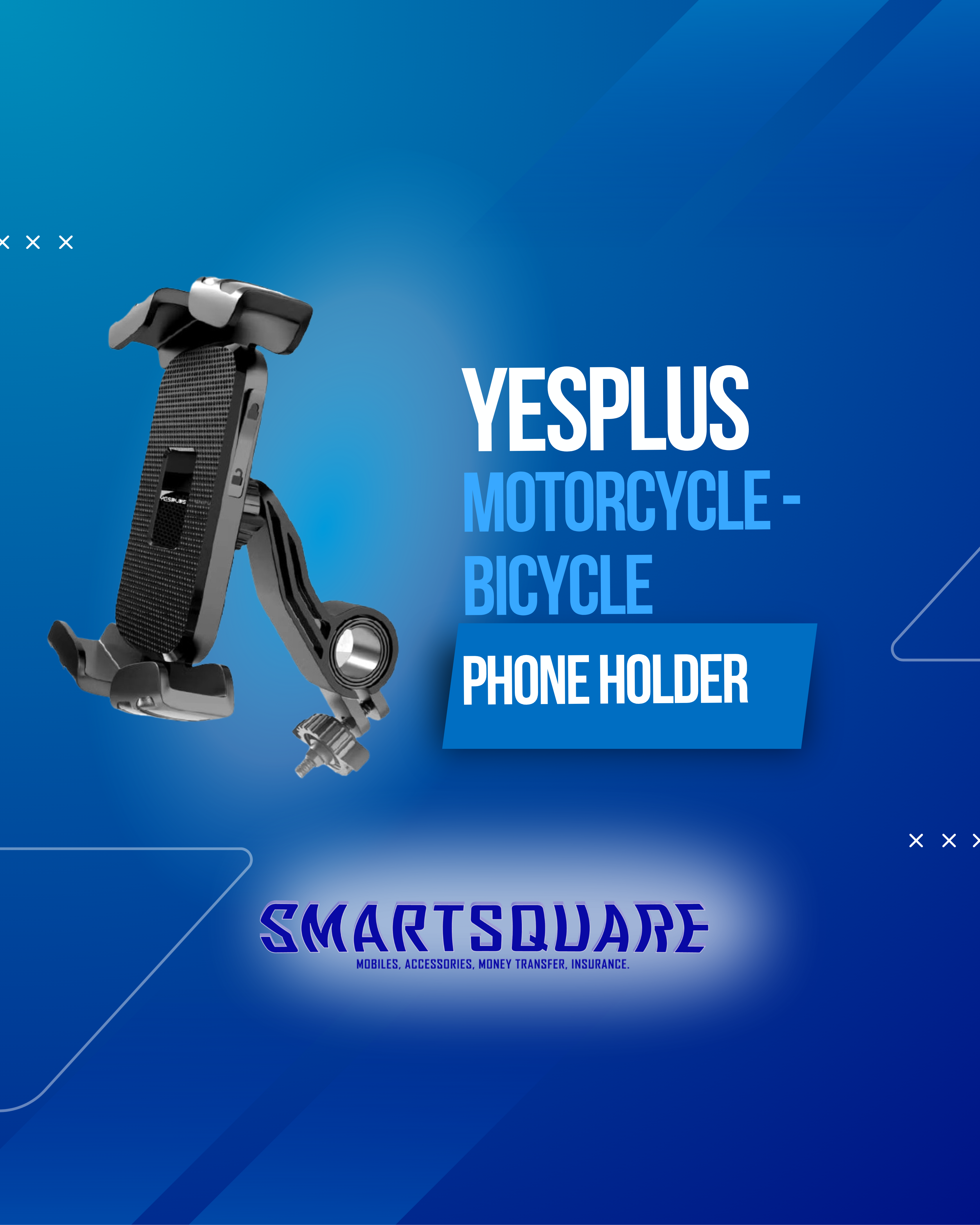 YESPLUS Motorcycle & Bicycle Phone Holder